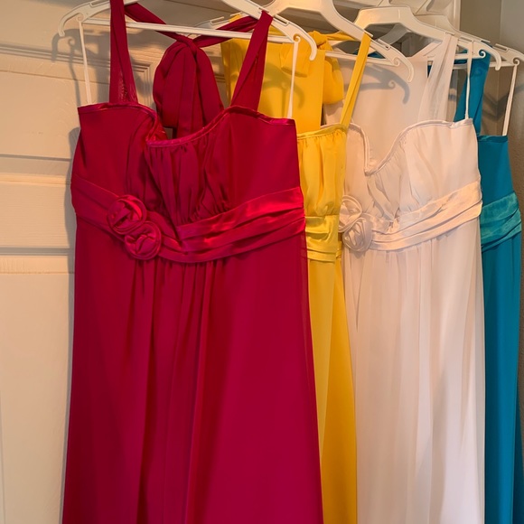 Lot of 4 Halter Cocktail Dresses LARGE Bundle SALE - Picture 3 of 6